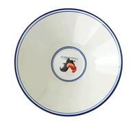 Veemoon Bol Créatif en Céramique Rouge 18 Cm Bol à Nouilles Instantanées Riz de Soupe Polyvalent pour Usage Quotidien Cuisine et Repas Maison