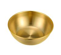 Veemoon Bol Inox Rond Mini pour Sauce et Assaisonnement Petit Plat à Condiments Doré Anti-odeur et Facile à Nettoyer Résistant pour Apéritifs et Soja
