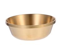 Veemoon Bol Offrande Bouddhiste de Cuivre Renforcé Résistant Au Feu Léger et Portable pour Rituels Méditation et Décor Zen