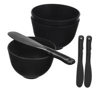 Veemoon Bols Pour Masques Faciaux Silicone Spatules Fond Profond Pour Mélanges Homogènes Adaptés Aux Esthéticiennes Et Soins Maison