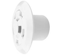 Veemoon Bonde de Fond de Piscine Blanc en Abs Grille Anti-bouchage Régulière et Buse de Vidange à Petits Trous pour Spa et Piscine, Remplacement de Pièces Endommagées