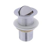 Veemoon Bonde de Lavabo Zinc avec Couvercle Plat Drain à Bascule pour Évier pour Éviter les Débordements la Cuisine Salle de Bain et Buanderie