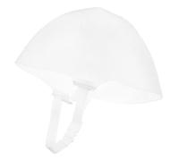Veemoon Bonnet de Glaçage et Réutilisable en Silicone Blanc pour Cheveux avec Aiguille Confortable pour Teinture et Coiffure à Domicile
