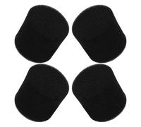 Veemoon Bouchon de Tube de Subwoofer en Éponge Noire 4pcs pour Haut-parleurs Domestiques, des Vibrations Bruit du Vent, Accessoire Audio pour Optimisation Acoustique