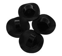 Veemoon Boucles de Fixation PVC pour Bateau Gonflable 4 Pièces Grandes Boucles Robustes pour Support Moteur Hors-Bord, Crochet de Fixation Paddleboard, Adapté Kayak et Château Gonflable,