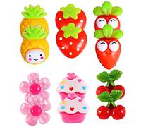Veemoon - Boucles D'oreilles À Clip Pour Enfants 6 Paires Boucles D'oreilles À Clip Pour Filles les Tendance Pour Garçons Et Filles Style Aléatoire