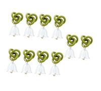 Veemoon Boucles D'Oreilles Pendantes En Fleurs De Muguet Élégantes Et Confortables - Accessoire Floral Pour Femmes - Idéal Pour Toutes Occasions