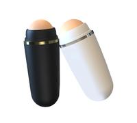 Veemoon Boule Absorbante D'huile Visage 2 Pièces Mini Portable Pierre Volcanique Contrôle Sébum Réutilisable Roller Soin Peau Matifiant Zones Brillantes