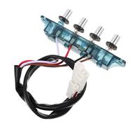 Veemoon Bouton-poussoir pour Hotte de Cuisine Panneau de Commande de Rechange pour Hotte de Cuisine