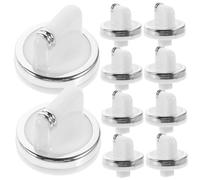 Veemoon Boutons De Commande Chauffe-eau Gaz Plastique Blanc Remplacement Sécurité Bouton Rotatif Pour Cuisinière Gaz 10 Pièces Usage Domestique Hiver Été