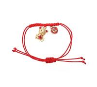 Veemoon Bracelet Fil Rouge Année Du Tigre Amulette Tressée à Nœuds Pour Homme Femme Bracelet Chance Léger Résistant Cadeau Nouvel An
