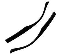 Veemoon Branches de Remplacement pour Lunettes Universelles Tr90 Double Dents 9,5 Mm, Pièces de Rechange Mates Résistantes pour Réparation Monture, Accessoires de Réparation Lunettes