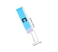 Veemoon Brassard de Capitaine de Football Ajustable Bleu Ciel Bande Élastique, Signe du Bras pour Leader Sportif, Brassard Professionnel Lavable pour Entraînement et Match de Football