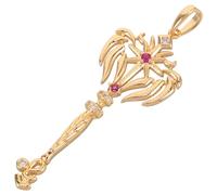Veemoon Breloques Constellation Lionceau en Cuivre Strass Pendentifs Vintage pour Bijoux DIY Accessoires Porte-Clés et Boucles d'Oreilles Breloques Zodiacales Artisanales pour Création