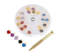 Veemoon Breloques Nail Art pour DIY Manucure Décorations Ongles Chic et Pratiques Lot de Constellation pour Salon et Usage Domestique