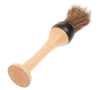 Veemoon Brosse à Manche Bois Brosse Épousseter Légère et Douce pour Salon de Coiffure Balai Cou Coiffeur Polyvalent pour Cheveux et Nettoyage