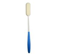Veemoon Brosse de Bain à Long Manche Bleue avec Tête Amovible Brosse de Massage pour Dos Exfoliante pour Bain