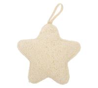 Veemoon Brosse de Bain Exfoliante Double Face en Luffa Naturel D’étoile pour Garçon et Filles, Serviette de Massage Corporelle Douce et Réutilisable, Accessoire Éliminer Cellules Mortes