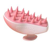 Veemoon Brosse de Massage Du Silicone Durable Brosse de Lavage Portable pour Shampoing et Massage Capillaire pour Détendre et Nettoyer Cheveux