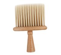 Veemoon Brosse de Nettoyage Bois pour Coiffeur Brosse à Épousseter pour Poils Souples Outil Professionnel pour Éliminer Débris de Conçue pour Confort Optimal Prise Ergonomique