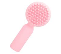 Veemoon Brosse Nettoyante Visage Silicone Exfoliante Douce et Pratique pour Peau Grasse Massage Relaxant Rose