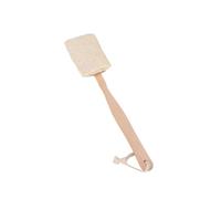 Veemoon Brosse pour Dos Luffa Exfoliante pour Corps Bain-douche Spa Adoucit la Peau Masse les Genoux et Jambes Suspend avec Lanière