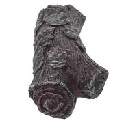 Veemoon Bûches de Cheminée Factices LED sans Flamme, Déco Intérieure et Extérieure, Effet Flammes Artificielles Réalistes, Accessoire Feu de Camp pour Ambiance Chaleureuse, Pile Intégrée