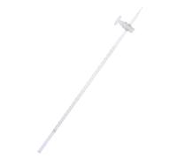 Veemoon Burette Huile Mecanique en Verre Résistante la Chaleur, Facile à Utiliser, pour Laboratoire et Étudiants, Instrument Précis pour Analyse Chimique