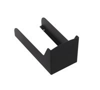 Veemoon Cache-Pluie Métallique Noir pour Serrure à Empreinte Digitale, Pare-Soleil Compact Étanche pour Sonnette Extérieure, Protection Anti-intempéries et Anti-Reflets pour Contrôle