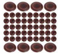 Veemoon Cache-Vis en Plastique pour Meubles 100 Pièces Cache-Vis Autotaraudeurs Cruciformes Anti-Poussière Couvre-Vis Décoratif pour Armoires et Bureaux en Bois