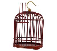 Veemoon Cage à Oiseaux en Bois Suspendue pour Criquets et Sauterelles, Grosse Capacité, Multifonctionnelle, Design Dôme Élégant pour Décoration et Petits Animaux