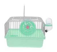 Veemoon Cage De Transport pour Hamsters avec Porte-Bouteille Portable pour Petits Animaux Facile à Transporter pour Voyages Et Visites chez Le Vétérinaire
