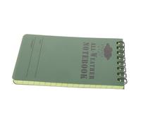Veemoon Cahier Étanche PVC Camouflage Bloc Notes Spirale pour Activités Extérieures et Prise de Notes