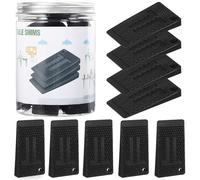 Veemoon Caisses de Nivellement pour Meubles Plastiques 40 Pièces 3X5 CM Boîte de Rangement Pieds de Nivellement Polyvalents pour Tables et Armoires Sols Irréguliers Blocs de Robustes et