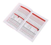 Veemoon Calendrier Chinois 2025 de L’Année du Serpent Calendrier Lunaire Mensuel 64 Pages Édition Colorée Jours Fériés Almanach Traditionnel Chinois pour Décoration et Usage Quotidien