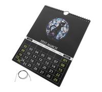 Veemoon Calendrier Design Calendrier Mural Bureau avec Options de Planification Quotidienne Mensuelle et Annuelle pour Décoration à et