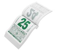 Veemoon Calendrier Lunaire Chinois Année du Serpent Pages à Décoller un Jour par Page avec Termes Solaires Traditionnels pour Décoration Nouvel An et Planification Quotidienne