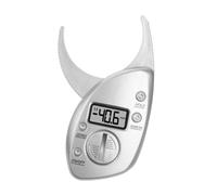 Veemoon Caliper de Mesure de Graisse Corporelle Numérique Portable Pince LCD Précise et Légère pour Pli Cutané Outil Multifonction pour Suivi Corporel et Couture Usage Domestique et Sport