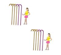 Veemoon Canne De Danse 5 Pièces 60 Cm pour Enfants - Accessoires De Performance Jazz Et Cosplay - Béquille De Colorée pour Danse Et Marche