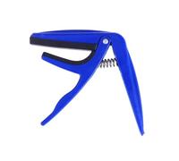 Veemoon Capo de Ukulélé en Alliage de Zinc Bleu Protection du Manche et Utilisation Main, Accessoire pour Guitare Classique et Acoustique