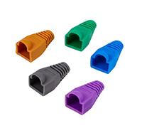 Veemoon Capuchons De Connecteur Rj45 Plastique 8p8c 0,6-0,65 Mm, Lot 100 Pièces Couleur Mixte, Protection Câble Réseau, Usage Professionnel Et Domestique