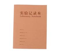 Veemoon Carnet de Laboratoire Papier Kraft Cahier Expérimentation pour Chimie et Surface Lisse pour pour Débutants Expériences