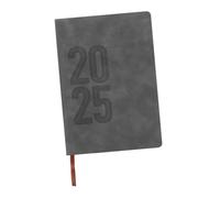 Veemoon Carnet Multifonction Gris Agenda Journalier Jours Carnet de Comptabilité et Efficacité Format Compact pour Maison École et Bureau