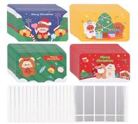 Veemoon Carte à Gratter de Noël en Papier, Cartes Créatives pour Garçon
