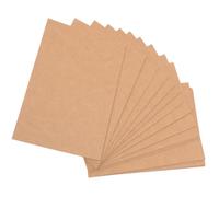 Veemoon Cartes Vierges Design Classique Lot de 80 en Papier Marron pour Graffiti DIY et Messages pour Étudiants et Lecteurs Créatifs