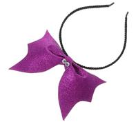 Veemoon Cerceaux à Cheveux Effet Chauve-souris Bandeaux à Paillettes Serre-tête Créatifs Pour Femmes Et Filles