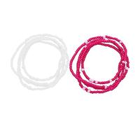 Veemoon Chaîne De Ventre Colorée En Perles Pour - Bijoux De Plage Élégants Pour Femmes Et - Accessoire Bikini Africaine Taille Ajustable Et Confortable