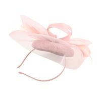Veemoon Chapeau Bibi En Pour Femme Bandeau Léger Et Tendance Idéal Pour Un Goûter Un Banquet Ou Un Mariage