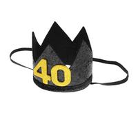 Veemoon Chapeau De Fête Anniversaire Décoratif Chapeau Anniversaire Avec Motif Couronne Article De Fête Unique