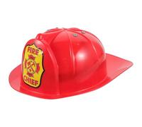Veemoon Chapeau de Pompier Garçon et Filles en Plastique, Taille Unique, Accessoire de Déguisement Garçon Fille, Couvre-Chef pour Costume Pompier, et Articles de Fête, Cosplay et Fête